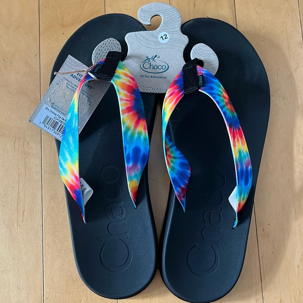 NWT! Men’s Chaco - Chilos Dark Tie Dye